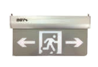 西藏海灣HW-BLJC-2LEⅡ1W-N462雙面單向標志燈集中電源集中控制型消防應(yīng)急標志燈具